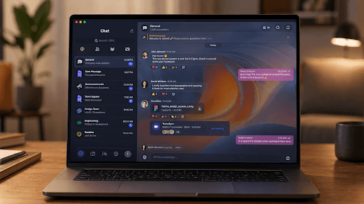 Talkino workspace dashboard